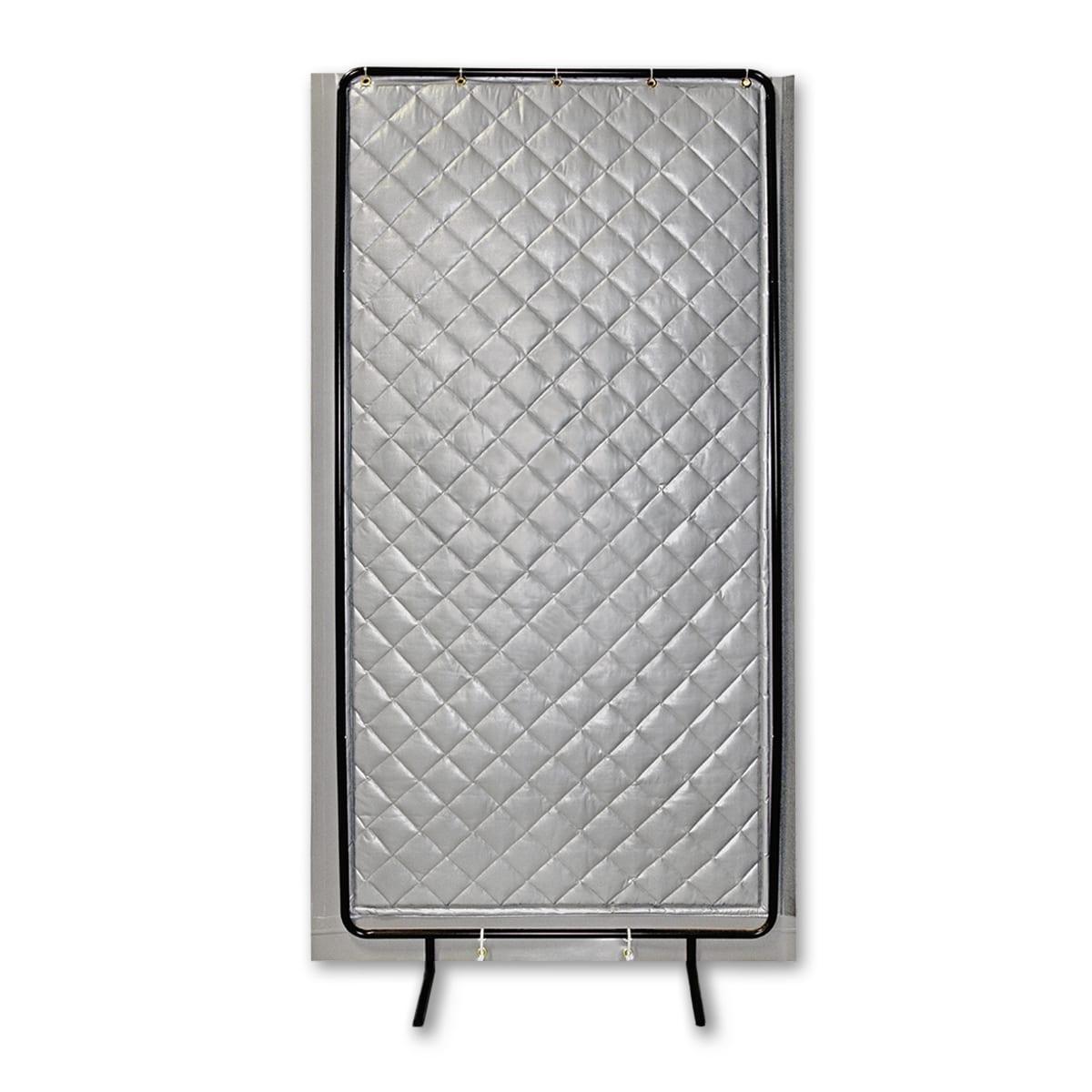 PrivacyShield® Absorptive Soundproofing Blanket Partition (Feet only, No Casters)