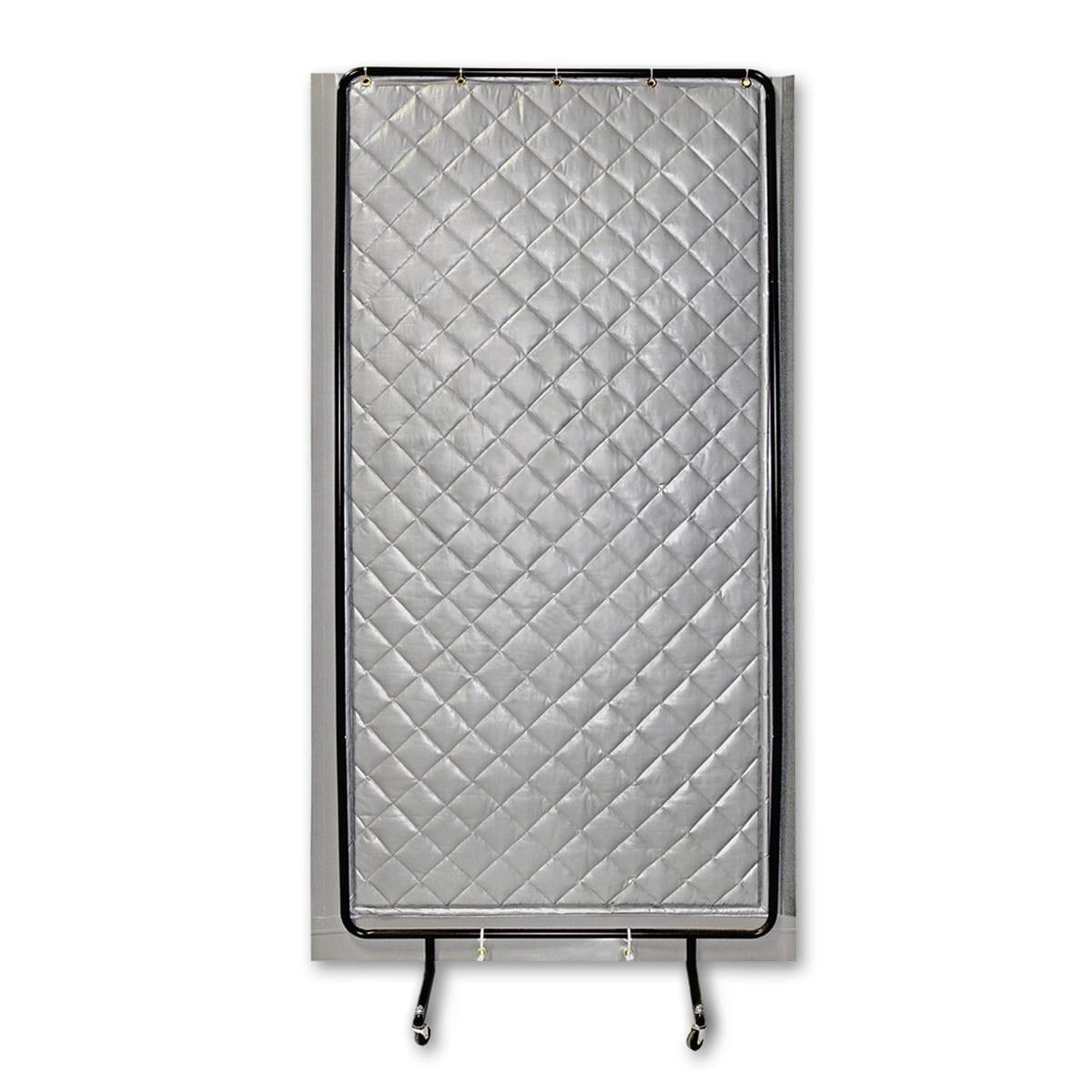 PrivacyShield® Absorptive Soundproofing Blanket Partition (With Casters)