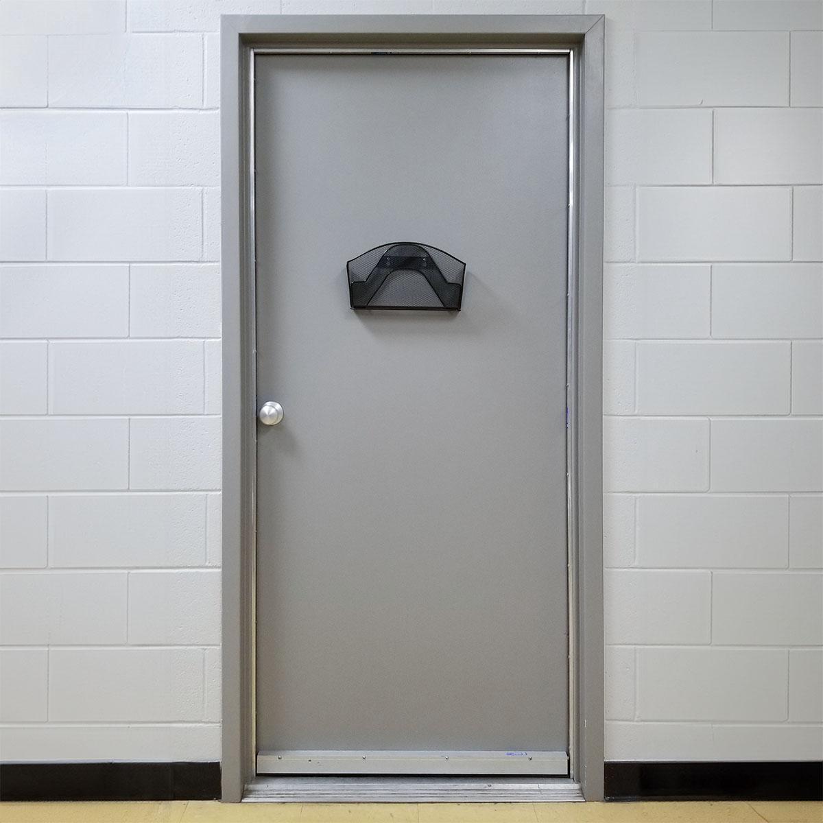 PrivacyShield Door Seal Kit Complete Set Installed on an Office Door