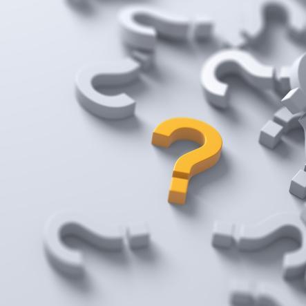 Image showing dimensional question marks