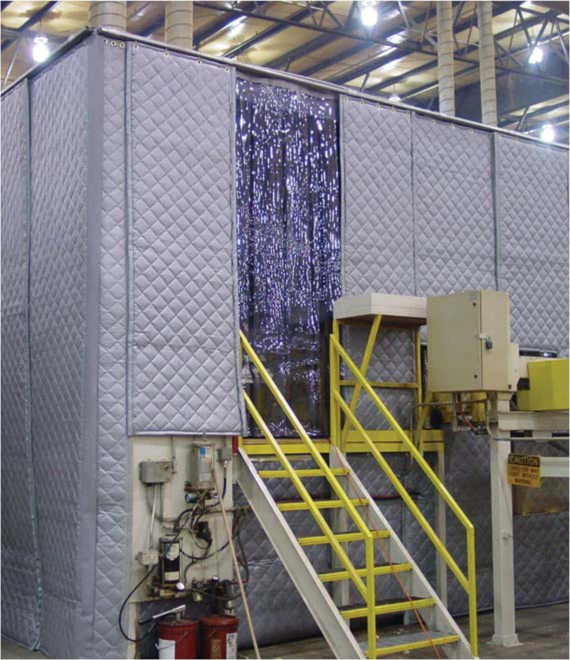 PrivacyShield® Dual-Sided Absorptive Soundproofing Blanket