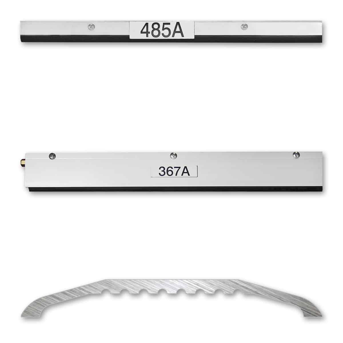 Acoustic Door Seal Kit - parts 485, 367, and 164 in aluminum