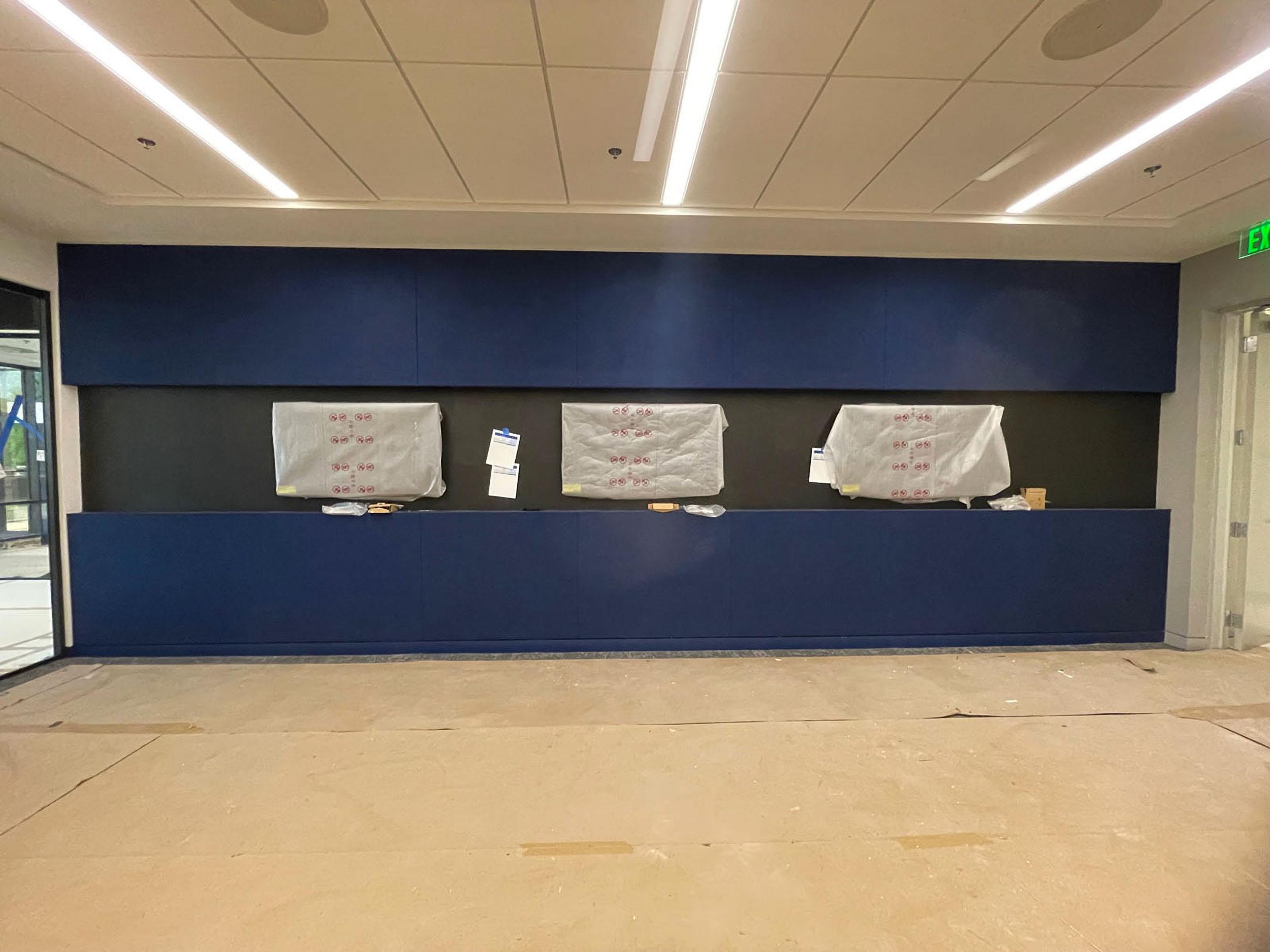 Acoustiwall system installed at EAB