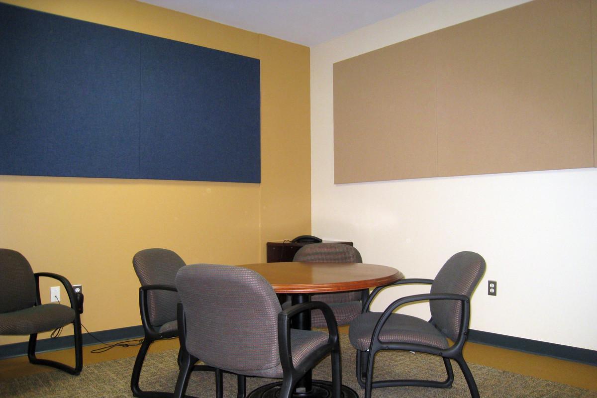 Goodwill Industries of Central Virginia installed acoustical panels in the conference rooms to create a more productive space.