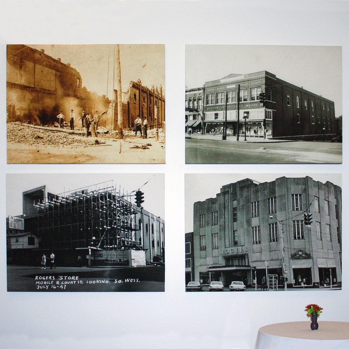 Historic Rogers Building - Art Acoustic Panels are used to reduce ambient noise in this historic facility.
