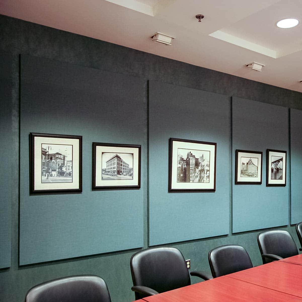 How to install acoustic panels in a conference room 