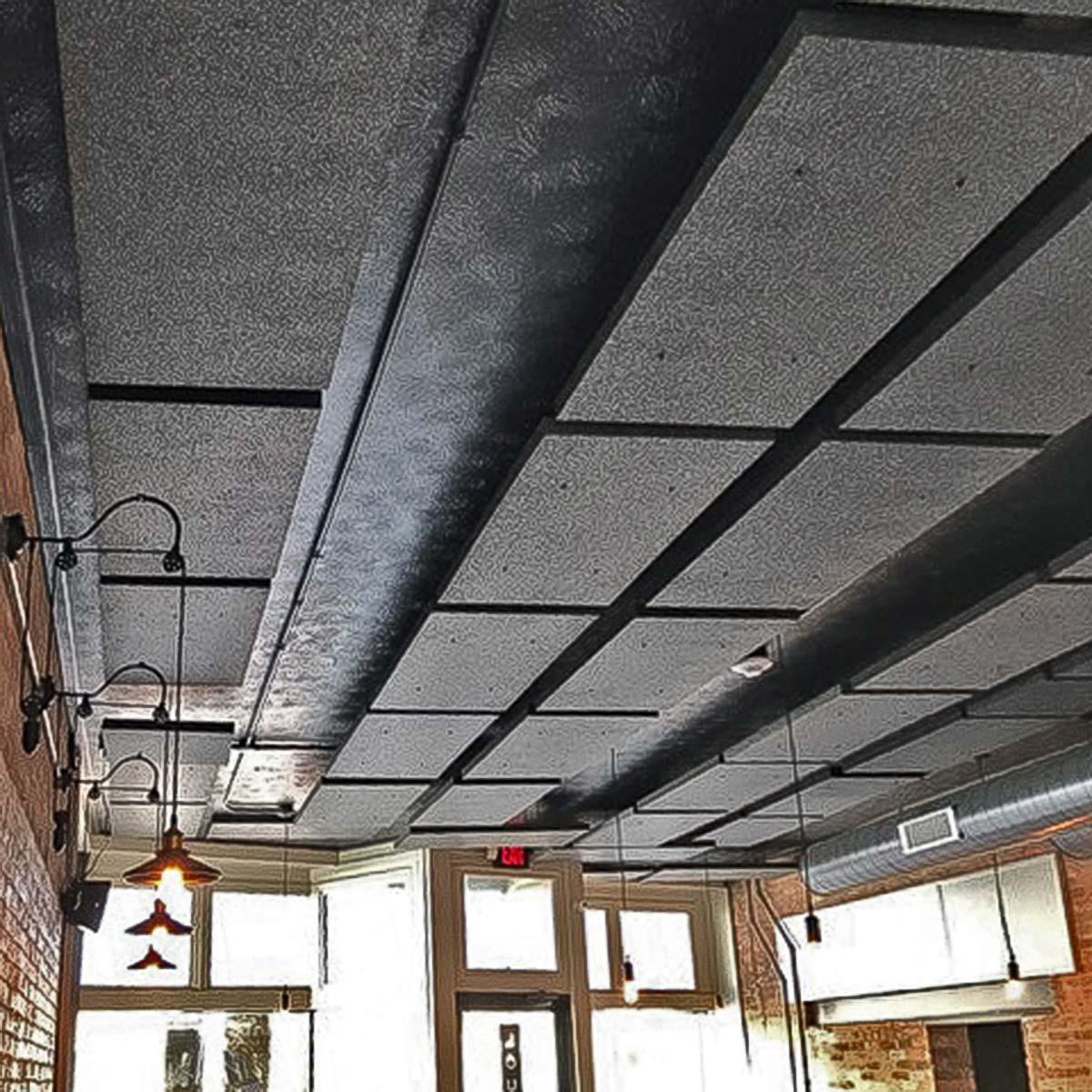 Louie’s Hanover Square Restaurant mounted two-inch-thick PolySorpt® Acoustic Panels to improve the sound in the dining area for their patrons.