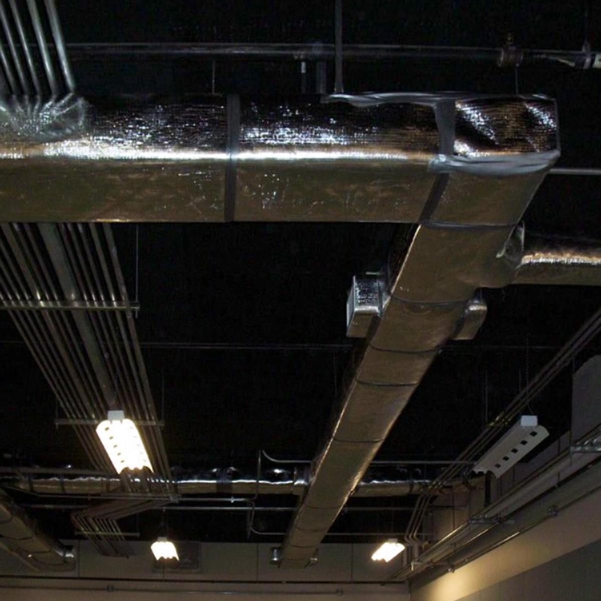 Phoenix Sky Harbor Airport - Airport using AudioSeal® duct wrap to reduce nose radiating from metal duct work.