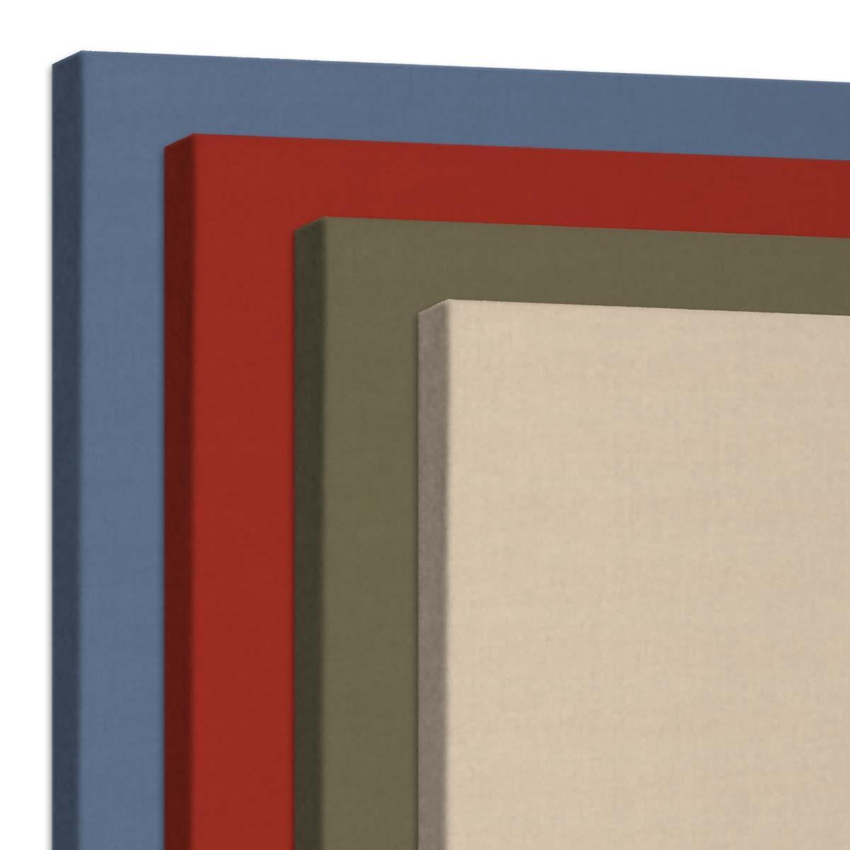 Image of four SoundSuede panels stacked horizontally