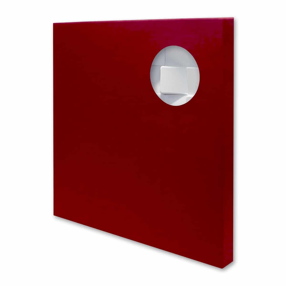 SoundSuede™ Sound Diffuser (Cut out for illustration purposes only. Fabric completely covers the diffuser underneath.)