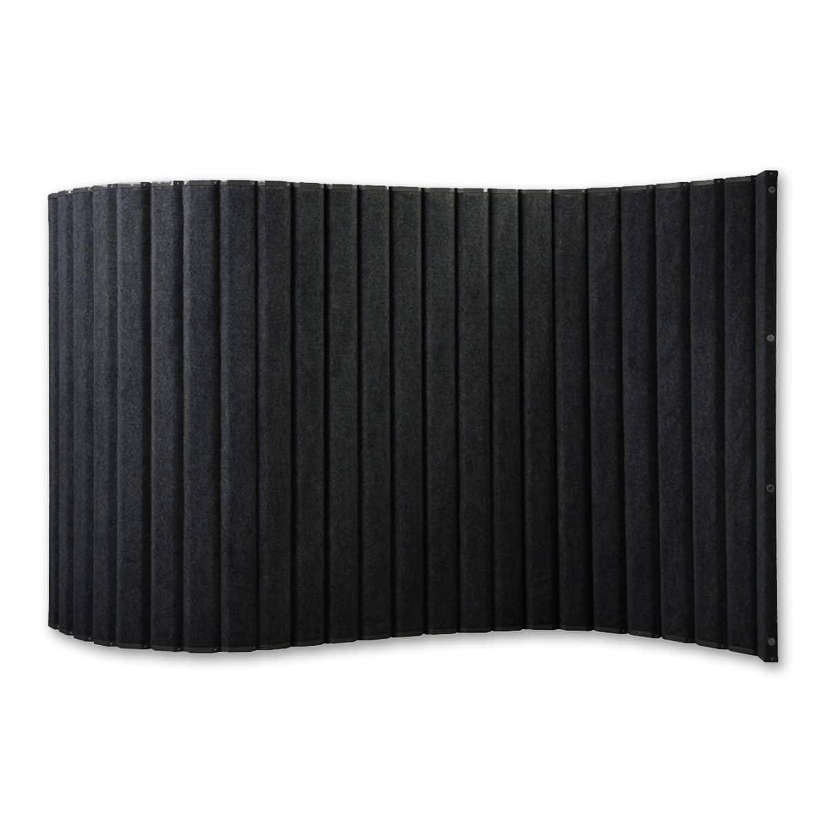 VersiPanel Partition Wall in Black
