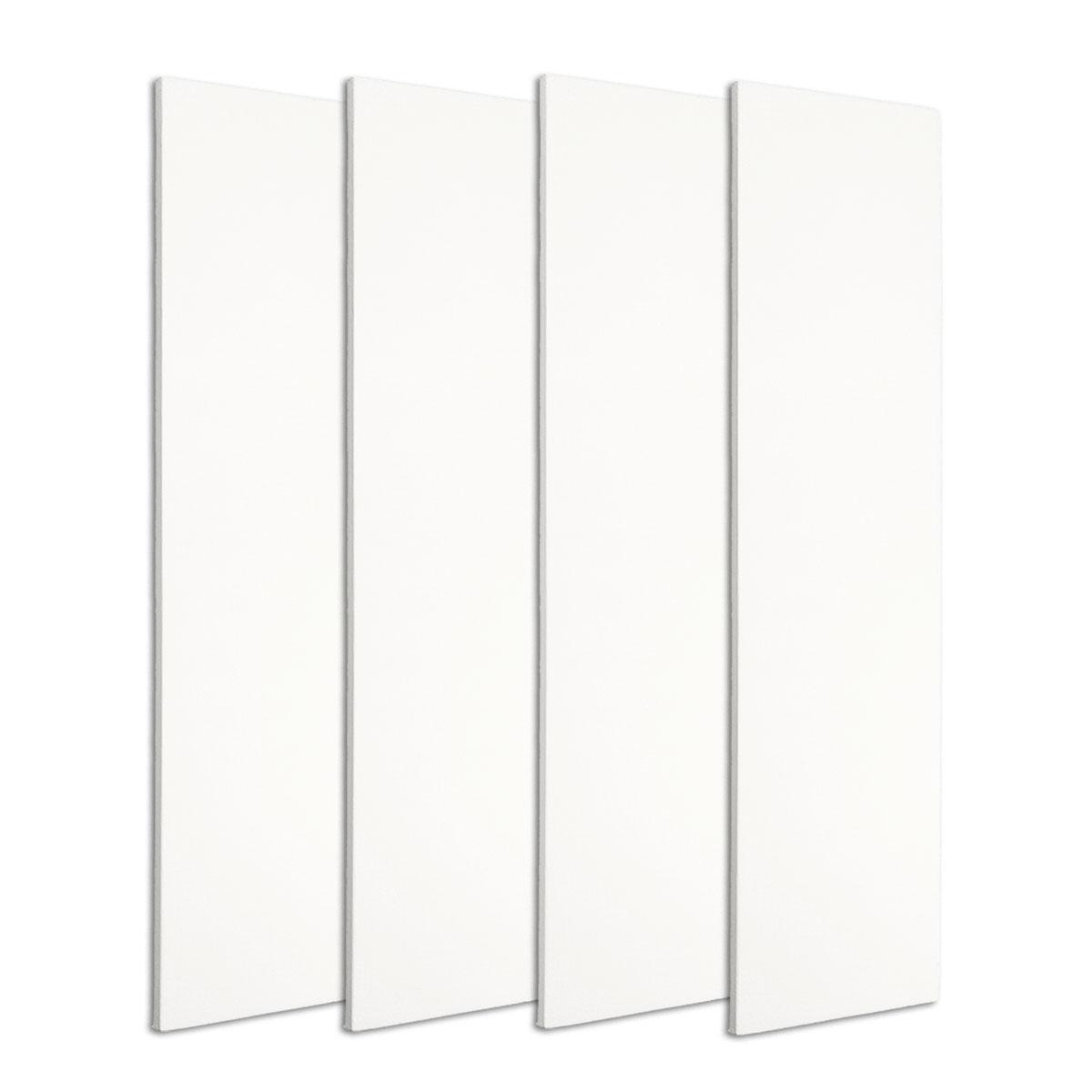 Acoustical Solutions Acoustic Panel value Pack Showing 4 White Panels