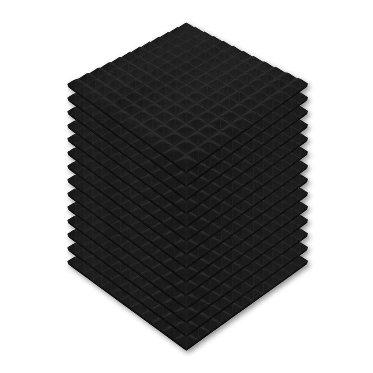 SONEX® Pyramid Acoustic Foam FOMSONPYR222BLK