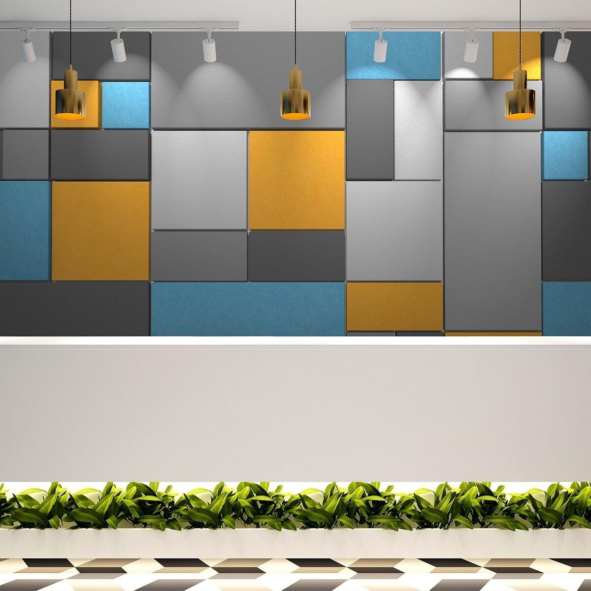 AlphaSorb® Designer Premium Acoustic Felt Wall Panels PAN300PLY101027ARC