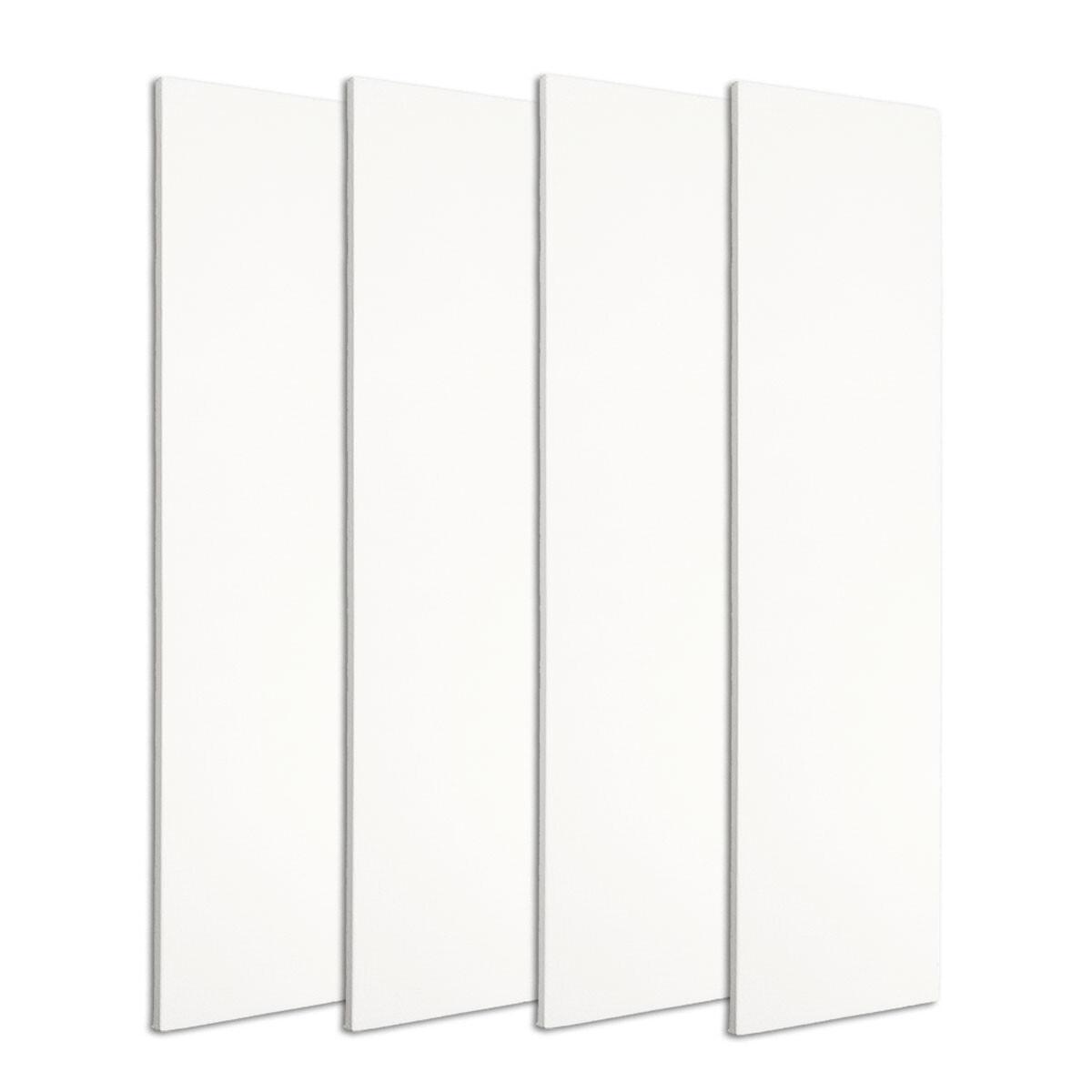 AlphaSorb® Fabric Wrapped Panel 1'x4' Value Pack PACK14WHT1IN