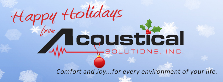 Happy Holidays from Acoustical Solutions