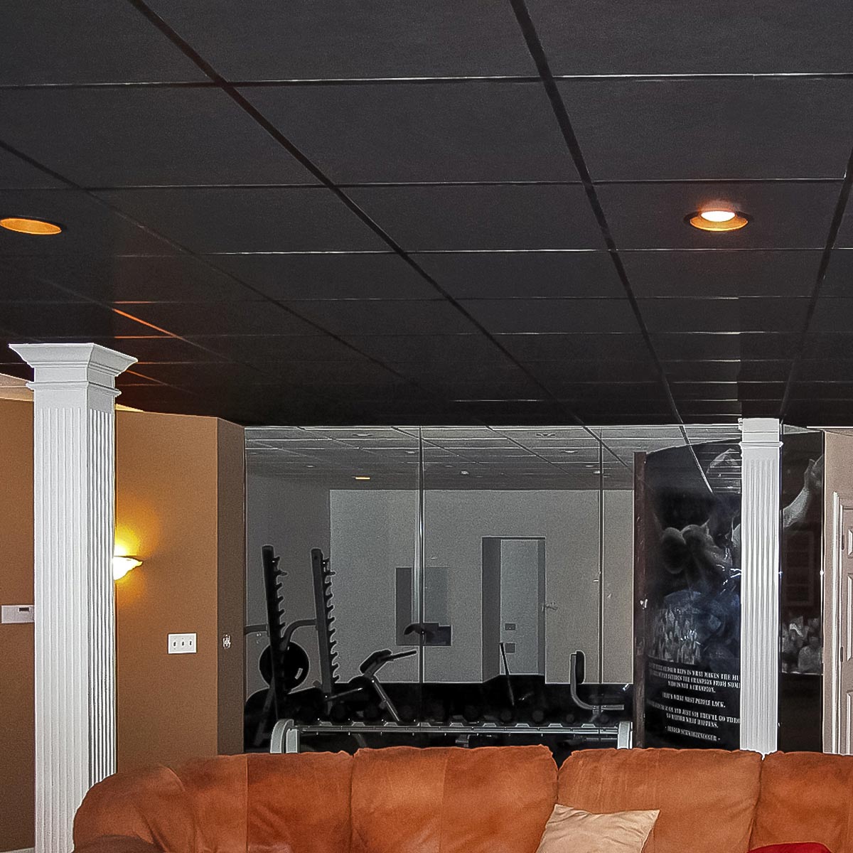 Soundproofing A Ceiling Sound Proofing Basement Remodeling Basement Ceiling
