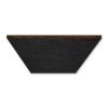 AlphaMidnight Black Acoustic Ceiling Tile 23 3/4' x 23 3/4'