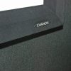 CrossPoint™ Sound Absorbing Fabric close up view as applied to a vertical surface.