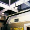 Robbins Middle School - Multipurpose room using Sonex® One Wall Panels and Sonex® One baffles by Pinta Acoustic, Inc.
