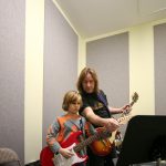 School of Rock - Smaller music practice rooms require good acoustics. AlphaSorb wall panels reduce room reverberation.