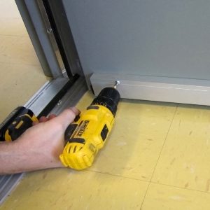 Acoustic Door Seal Kit Door Bottom Installation