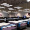 These Whisperwave® Clouds are being used to absorb reverberation in an open retail space.
