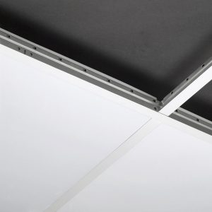 Sonex Clean Acoustic Ceiling Tiles fit into existing standard T-bar grid systems.