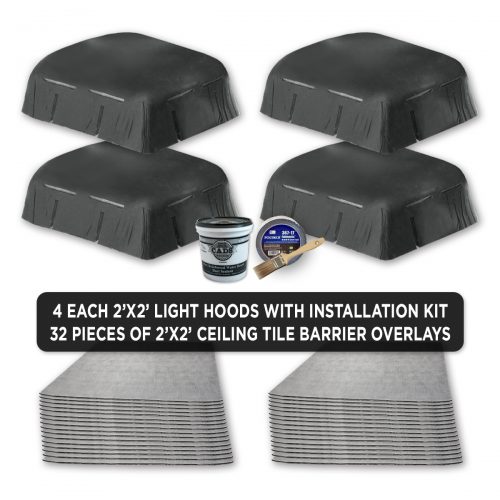 PrivacyShield® 12x12 Room Kit for 2x2 Grid