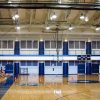 AlphaSorb® High Impact Acoustic Panels and AlphaFlex® PVC Ceiling Banners installed in the Forsythe County School Gymnasium to improve the room acoustics.