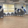 American International School of Jeddah - For this project, the contractor installed cut and painted Flat Acoustical Foam, in combination with our Pyramid Acoustic Foam, for a unique, designer finish.