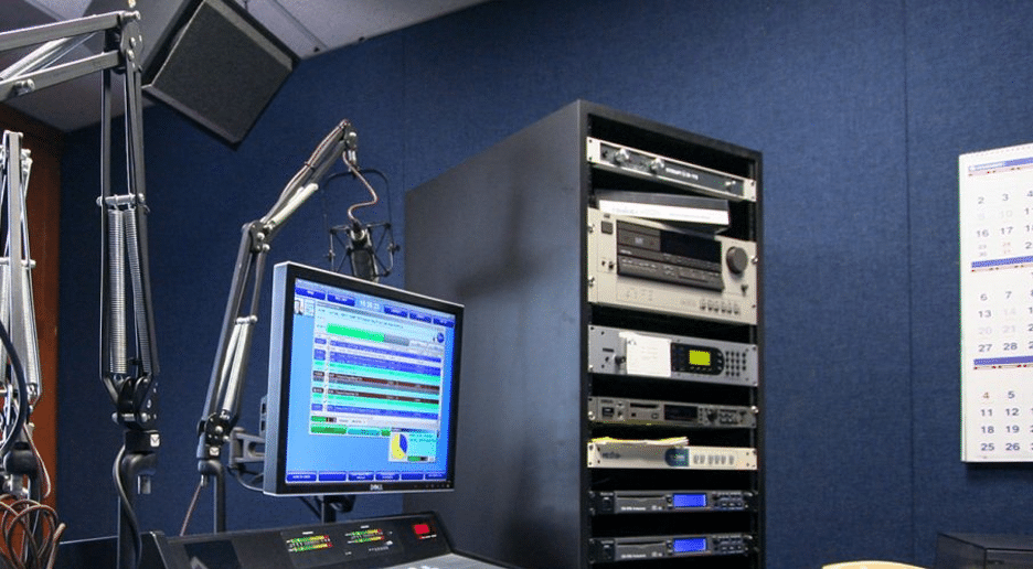 image of recording studio