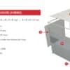 Portable Blanket Enclosure Exploded View